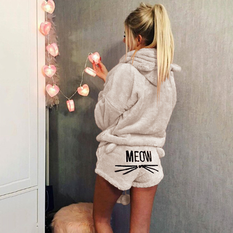 Pyjamas en velours &quot;Meow&quot; (chat) - /medias/156171967681.jpg