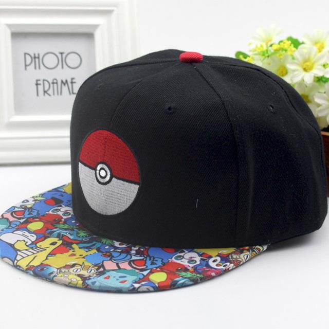 Casquette Pokémon avec visière colorée - /medias/157143952253.jpg