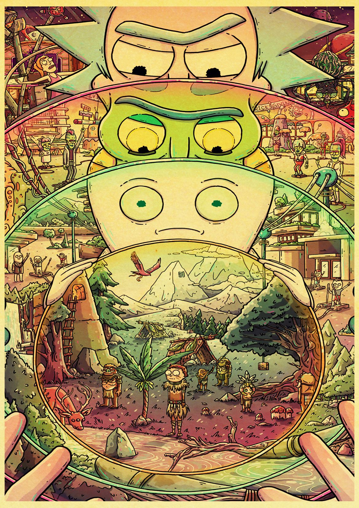 Affiche Rick et Morty : Batterie et microverse - /medias/158286884989.jpg