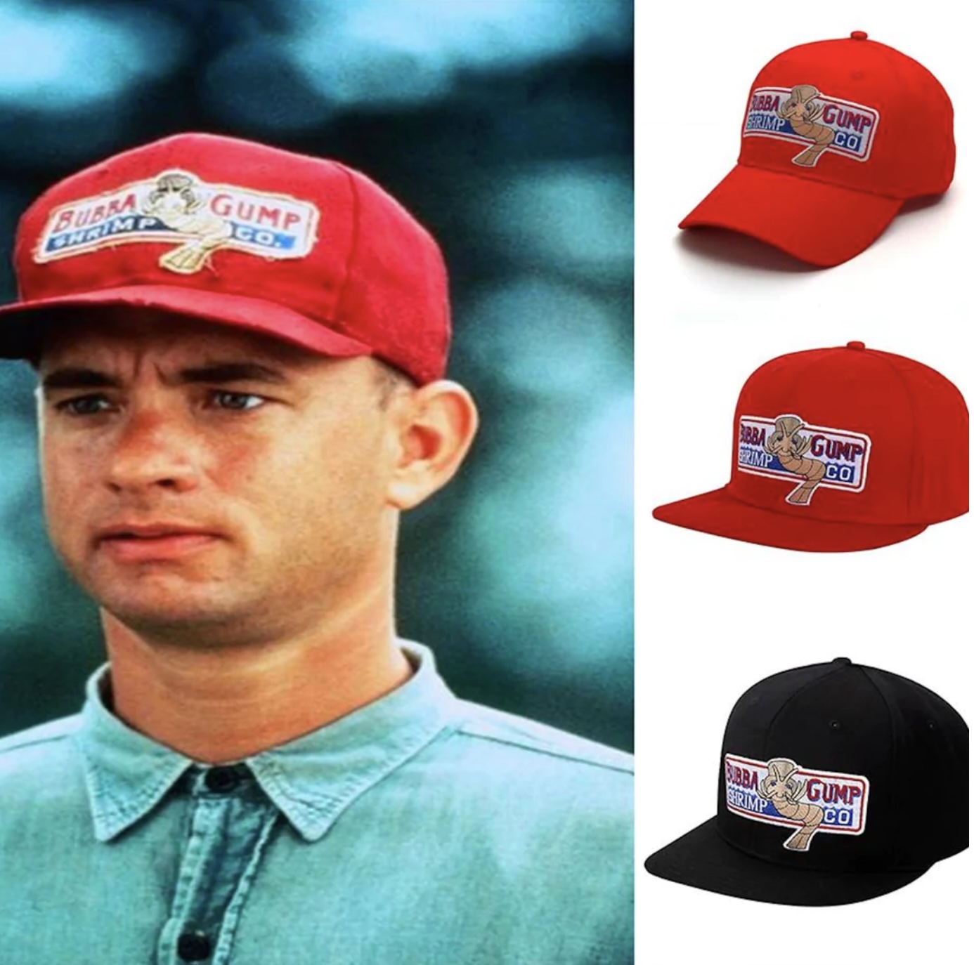 Casquette Bubba Gump de Forrest Gump - /medias/166383039350.jpg