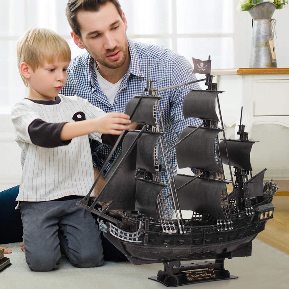 Puzzle du Black Pearl de Pirates des caraïbes - /medias/166574791431.jpg