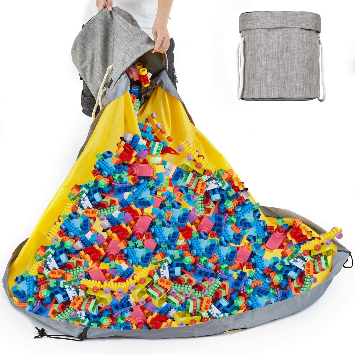 Tapis de rangement pour LEGO et jouets - /medias/166703697598.jpg